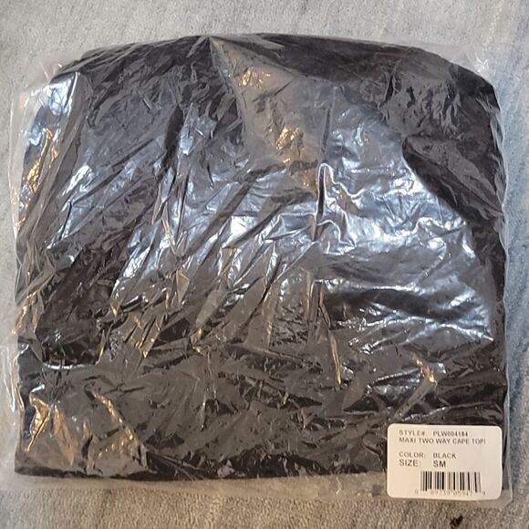 NWT I Heart Maxi Two Way Cape Top! XS & S - Picture 2 of 3